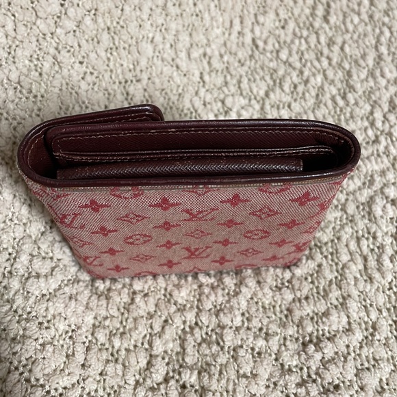 Authentic Louis Vuitton logo wallet monogram mini Lin - Picture 3 of 11